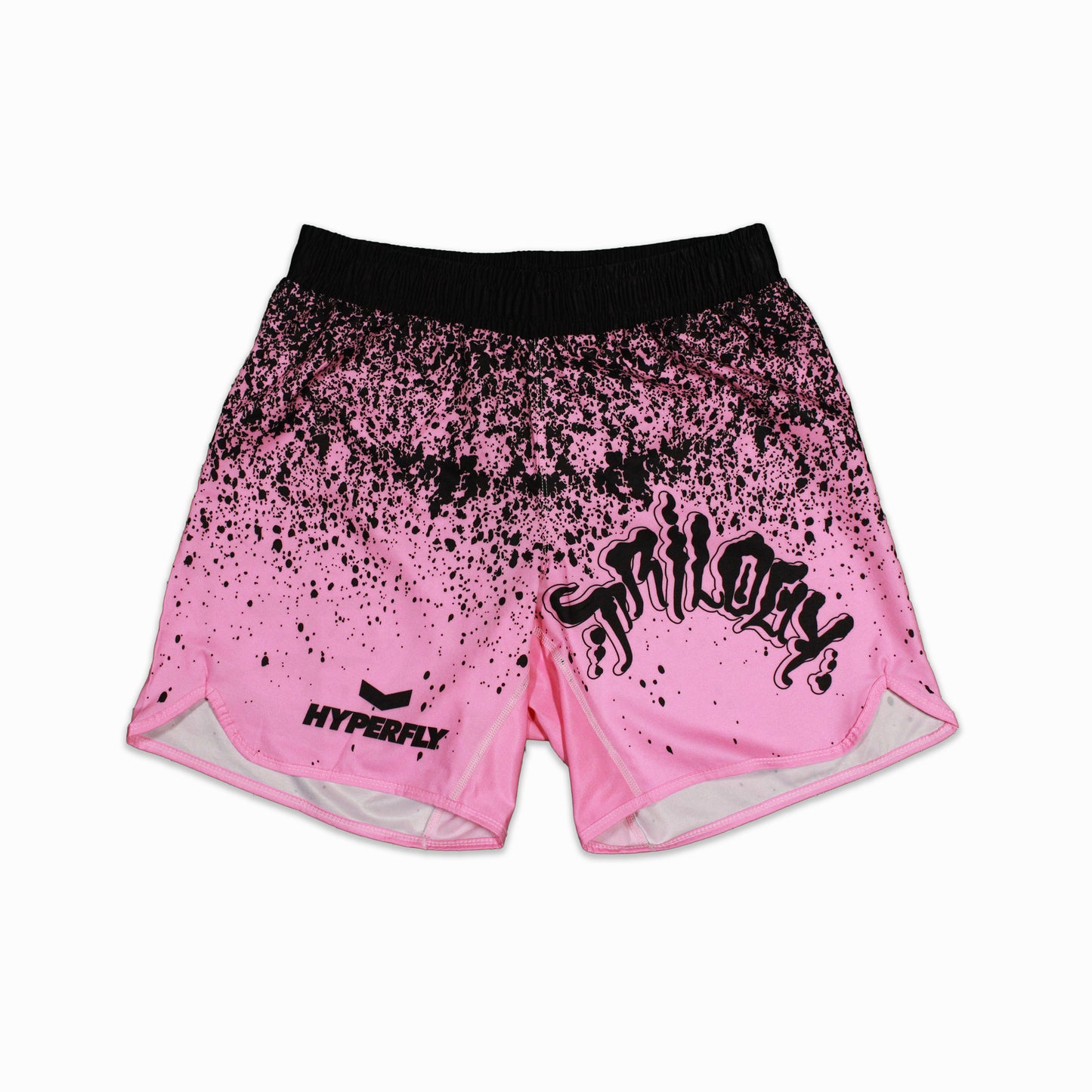 Trilogy NoGi / MMA Pink & Black Shorts