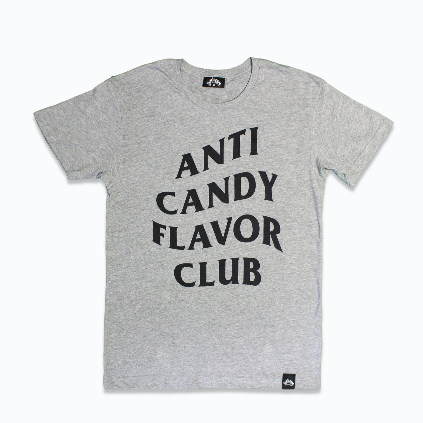 TRILOGY "ANTI CANDY FLAVOR CLUB" GREY/BLACK T-SHIRT